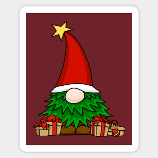 Christmas Gnome Sticker